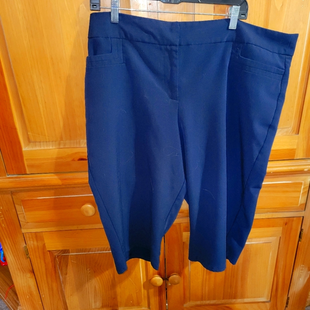 Navy Capri dress slacks